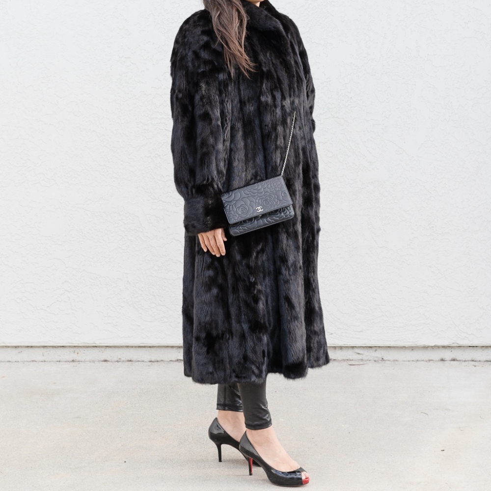 Blackglama Full Length Mink Fur Coat